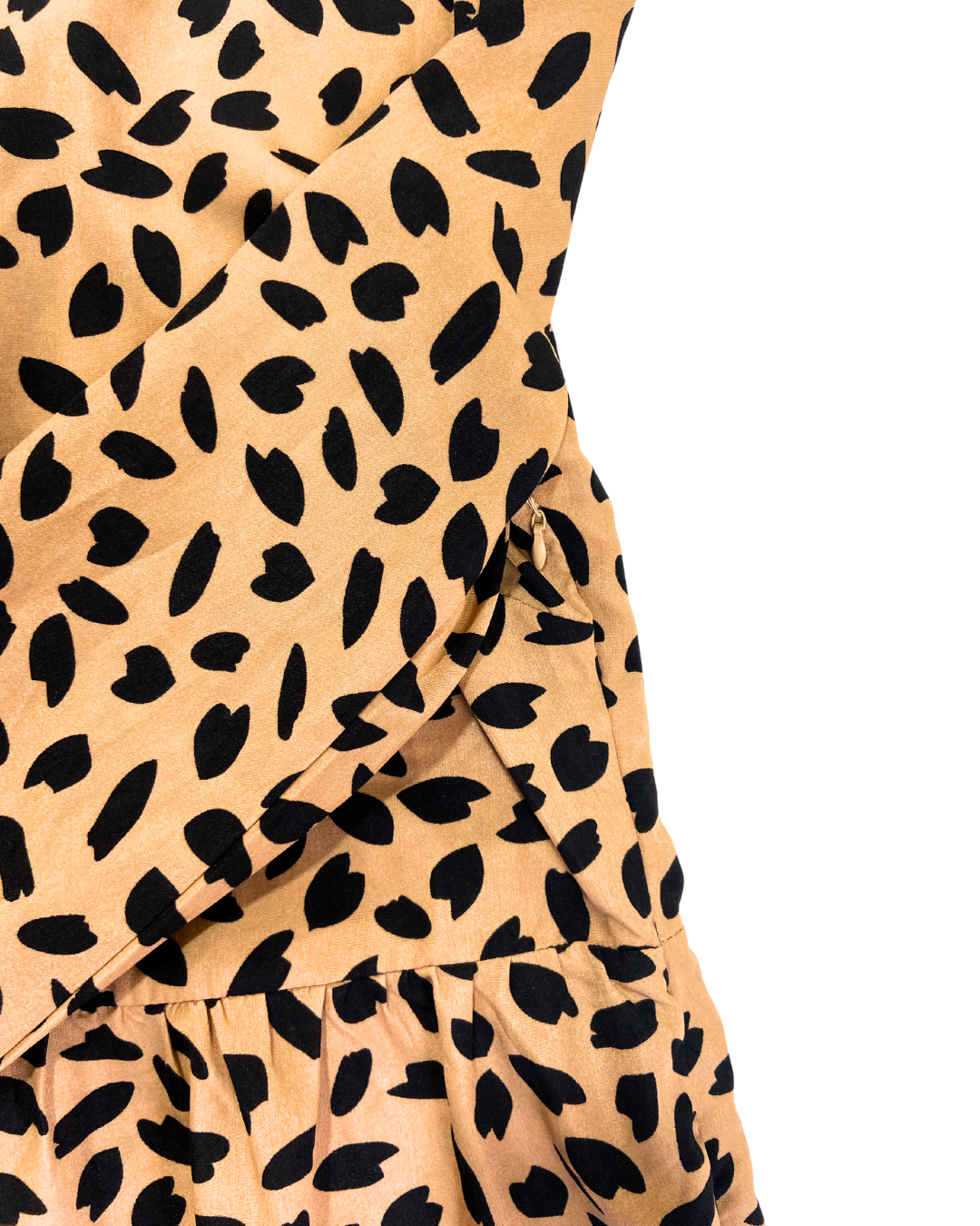 Missguided Tan Graphic Maxi Dress