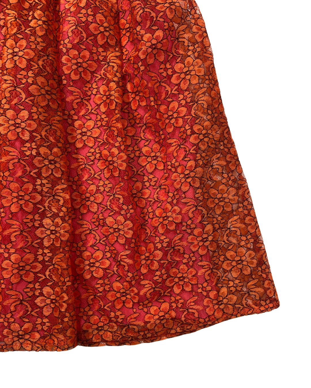 ASOS Orange Floral Mini Dress