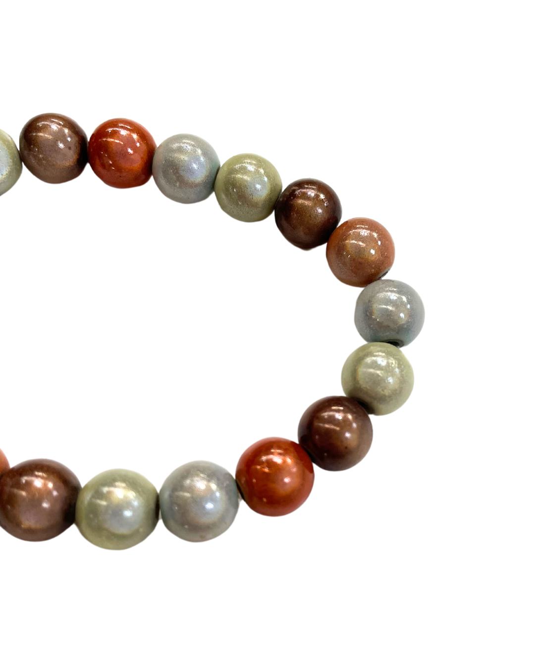 Multi Colour Bead Bracelet