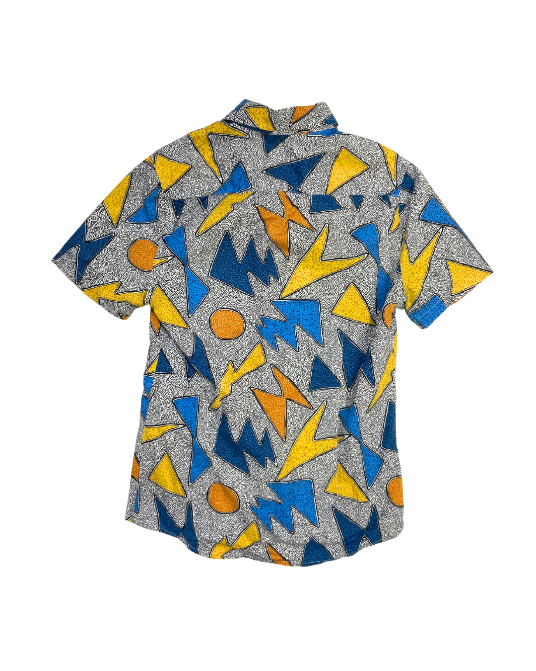 Abstract Geometric Print Shirt