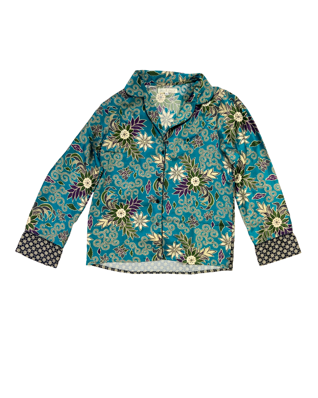 Wear the World Paisley Print Two-Piece Set