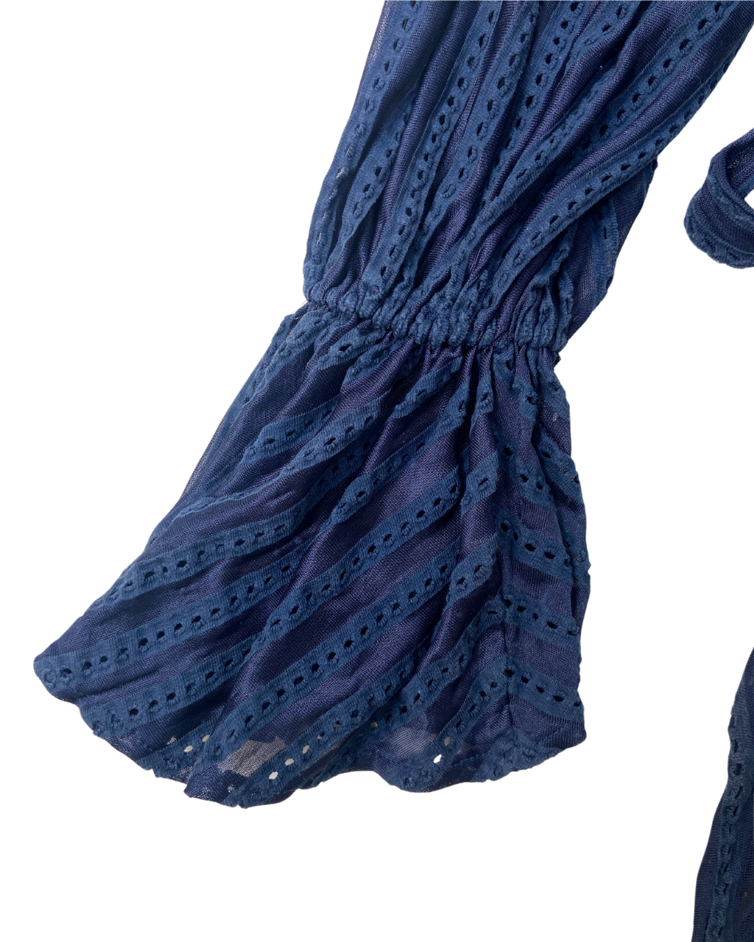 X.O.X.O Navy Lace Top