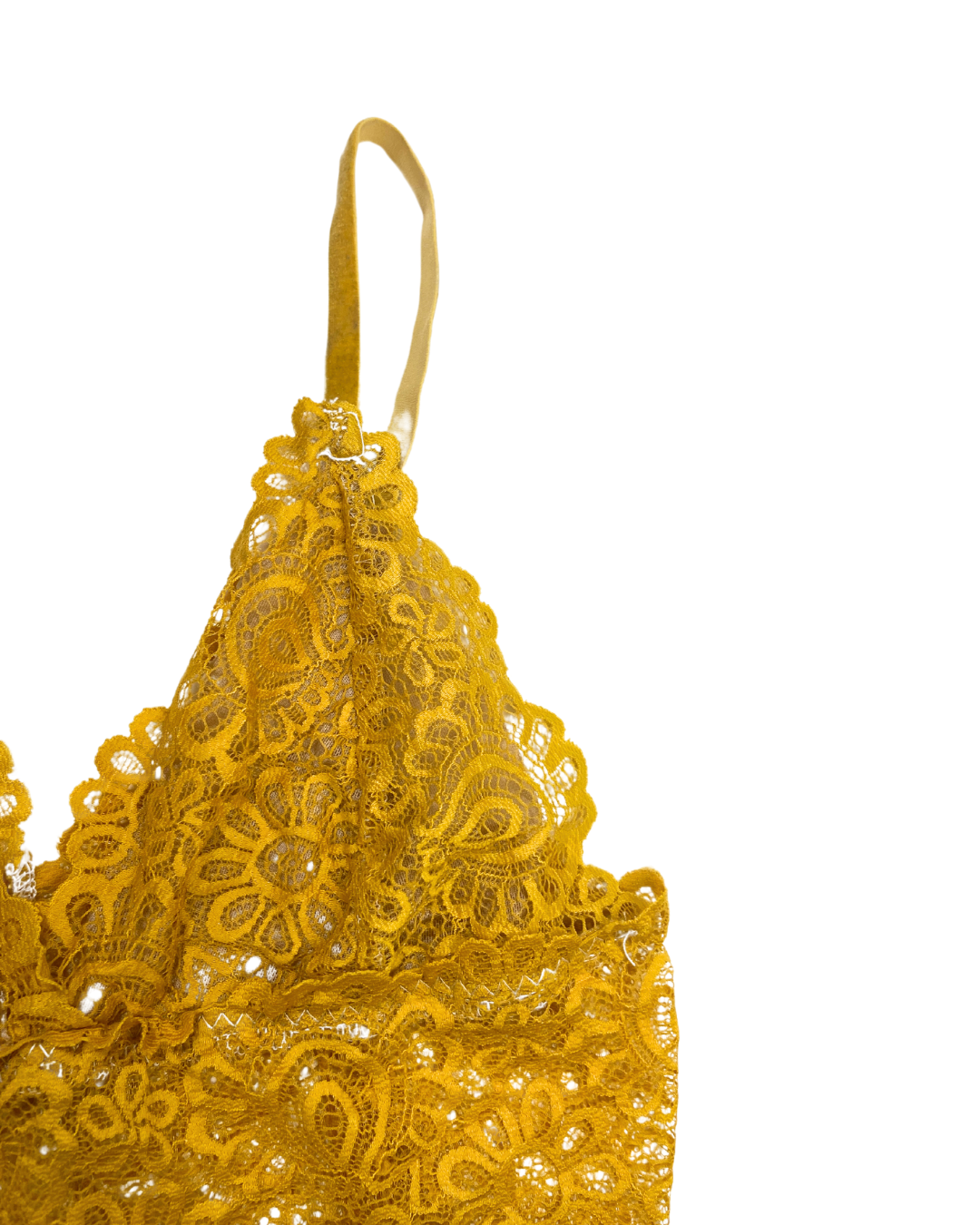Yellow Lace Cami Top