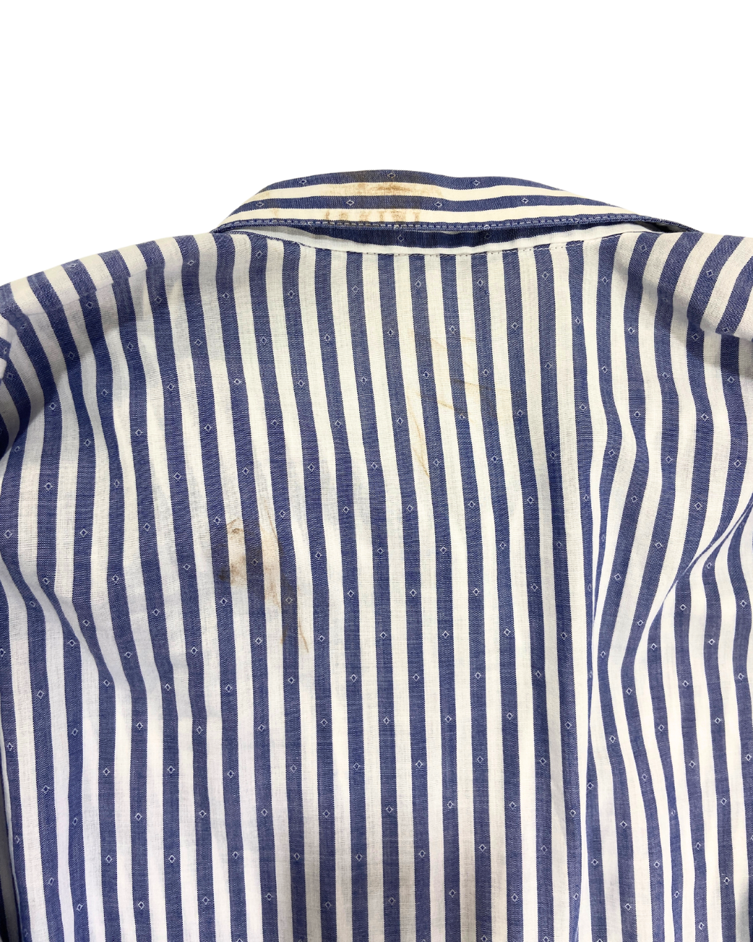 St Michael Blue Striped Shirt