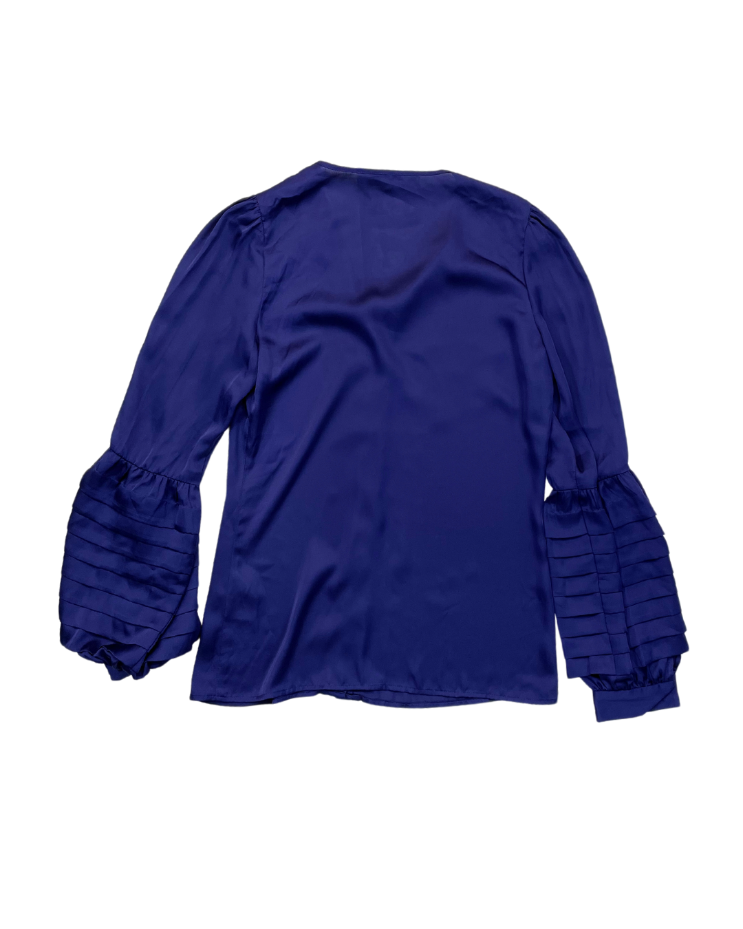 Reiss Satin Blue Shirt