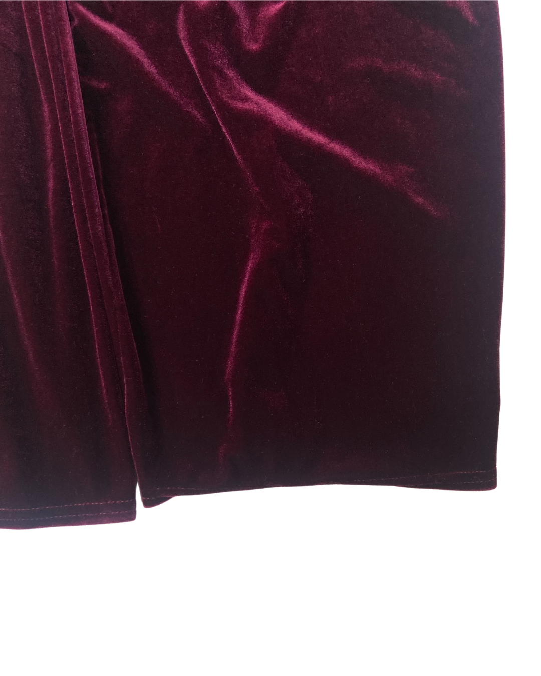 Kathie Lee Red Velour Joggers