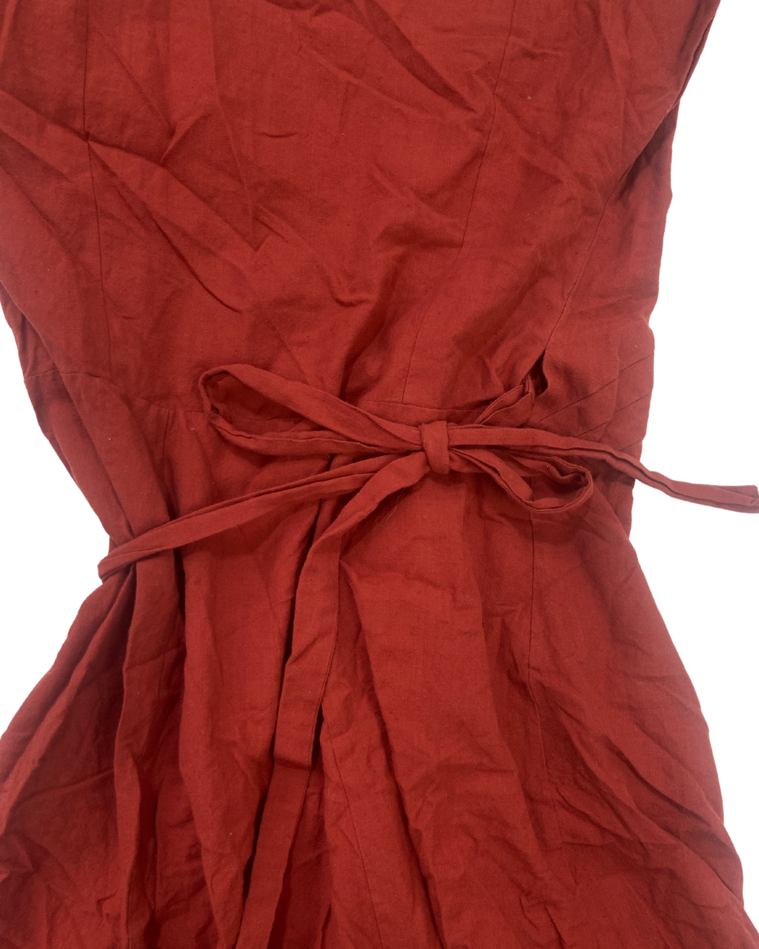 second hand jyoti jyoti Red Wrap Dress 9 OWNI