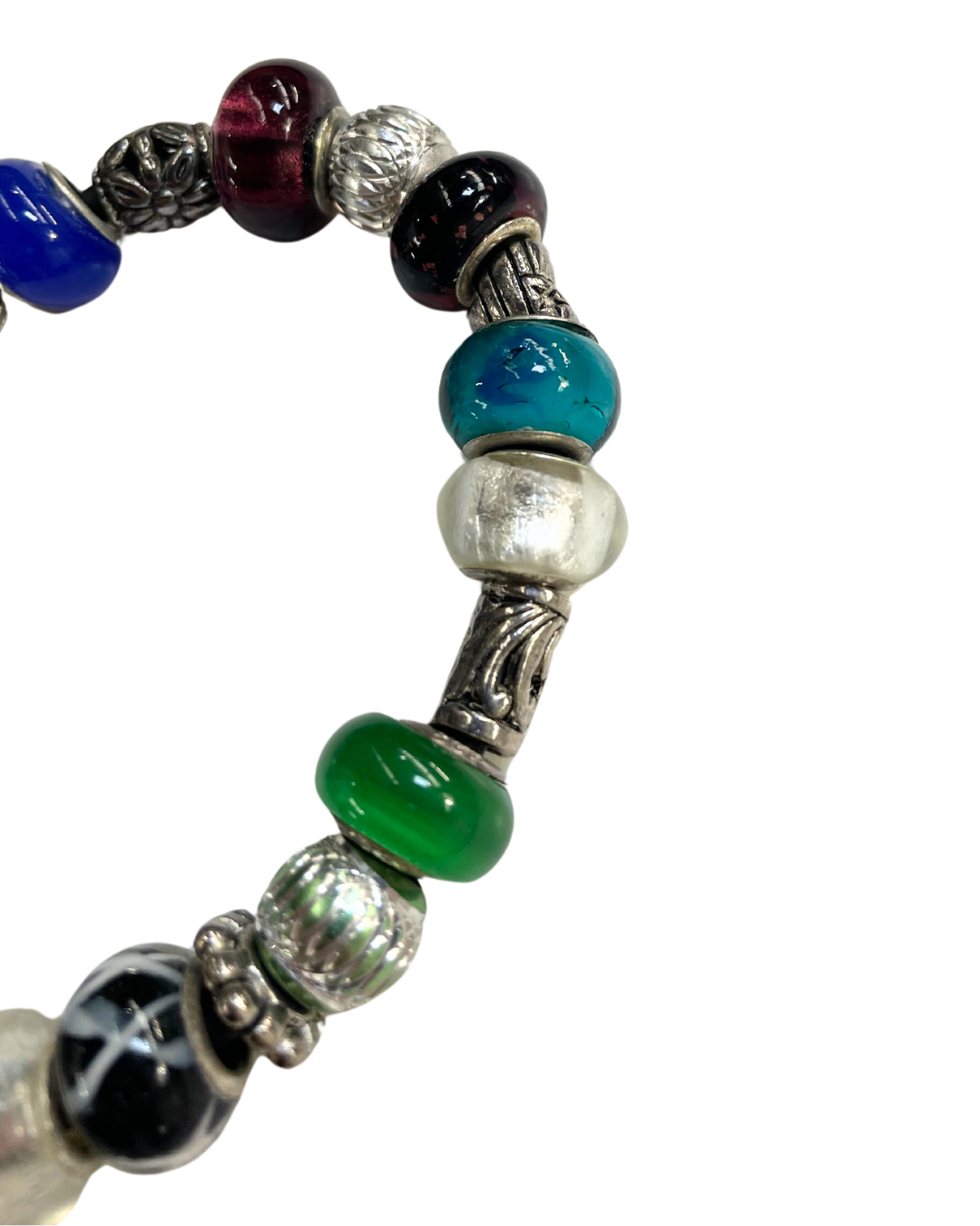 Multi Colour Charm Bracelet