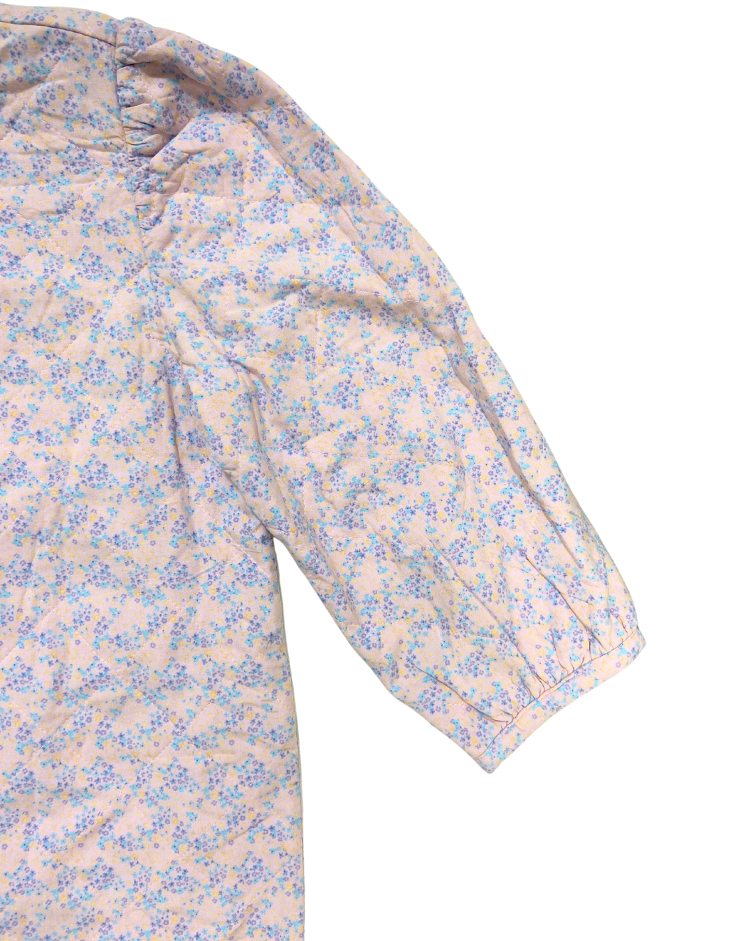 Jacquelin De Yong Floral Quilted Dress