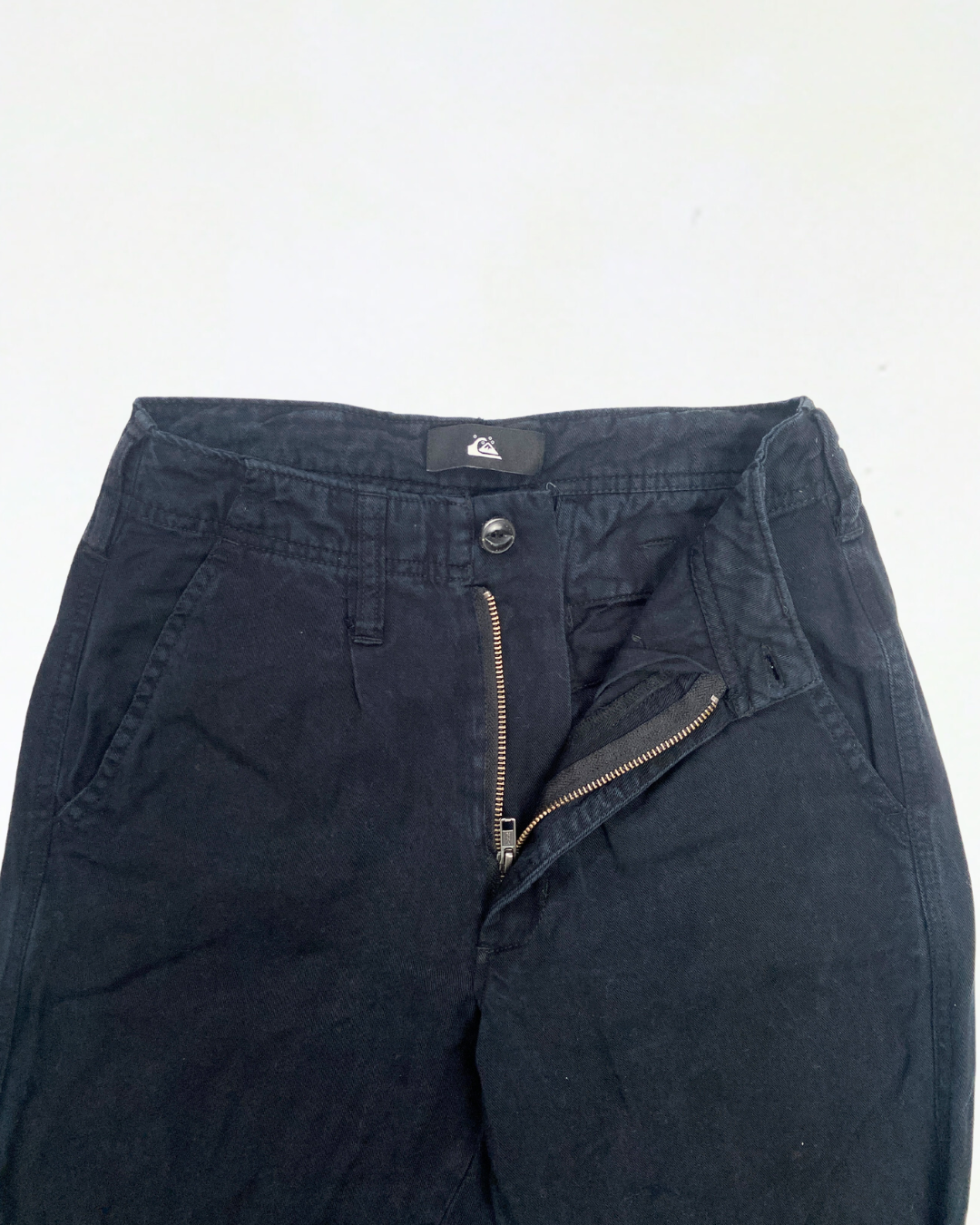 second hand Quiksilver Quiksilver Casual Black Trousers 19 OWNI