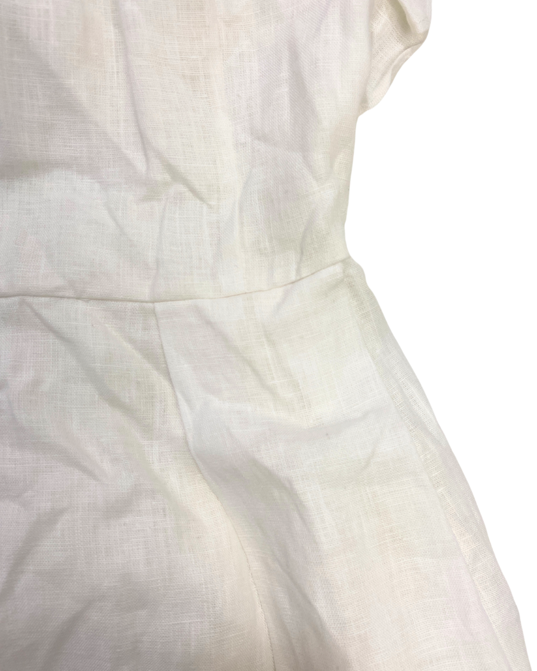 Unknown White Linen Dress