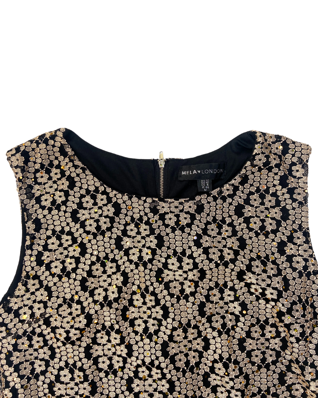 Mela London Gold Dress