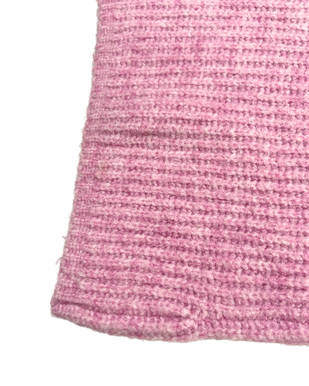 Aligne Pink High Neck Cropped Jumper