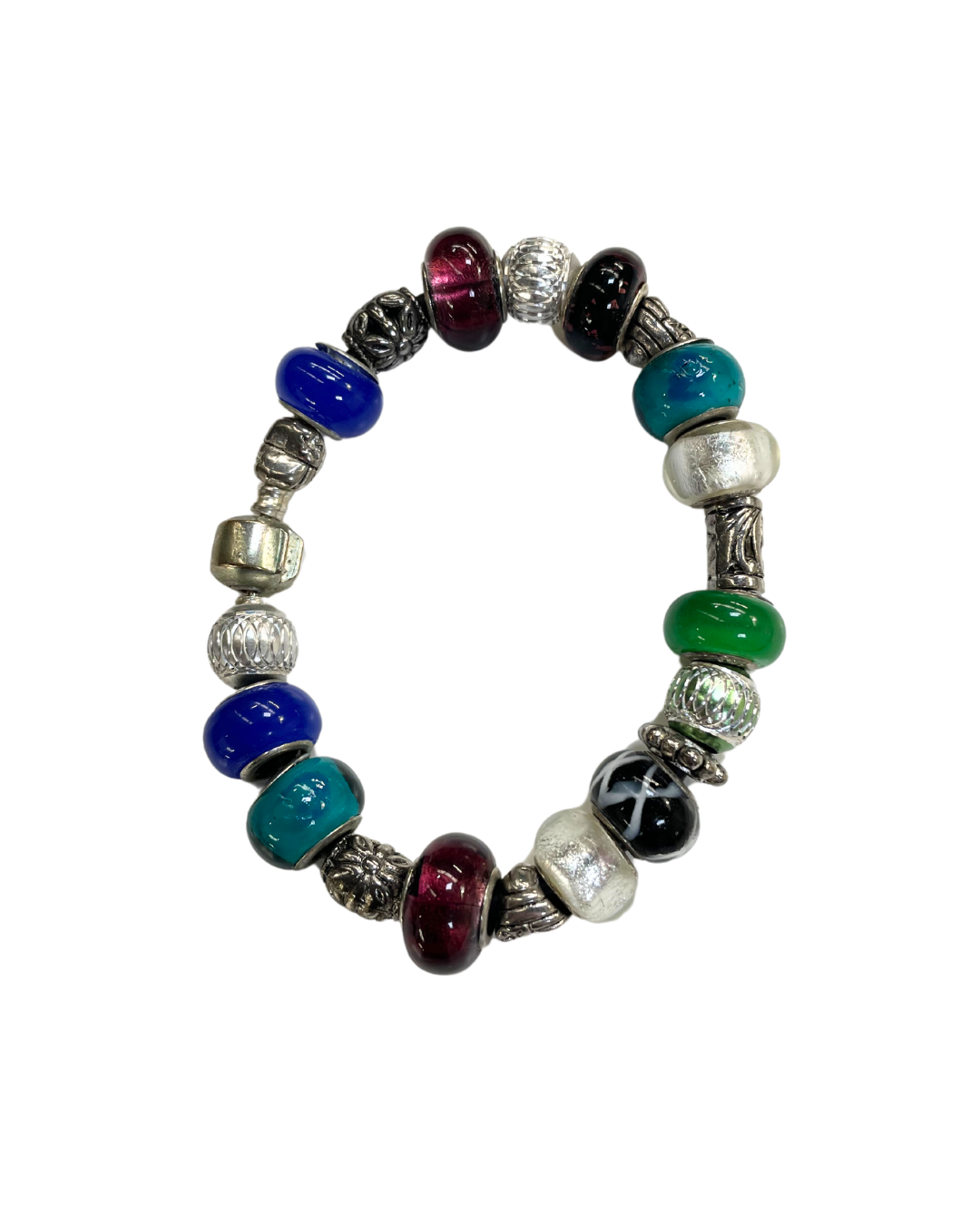 Multi Colour Charm Bracelet