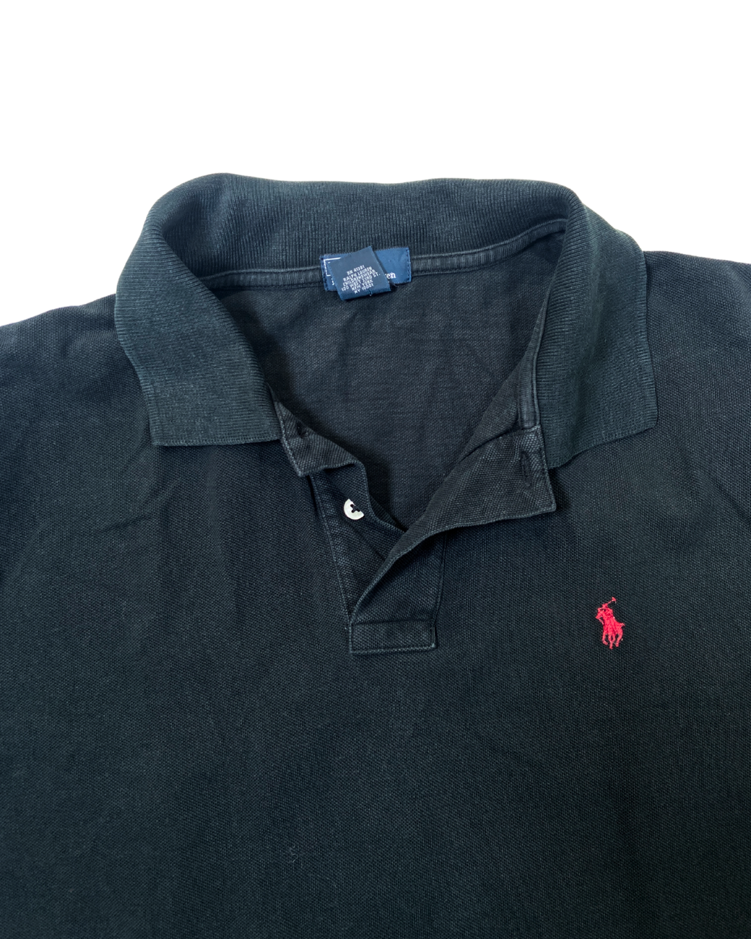 Ralph Lauren Black Polo Top