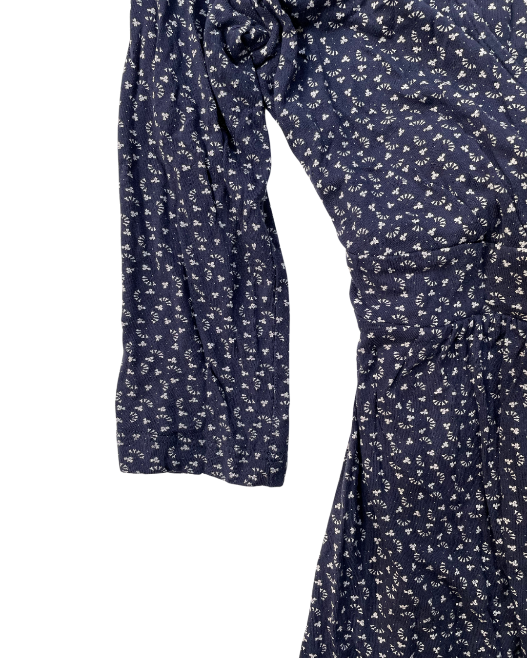 Fat Face Navy Floral Dress