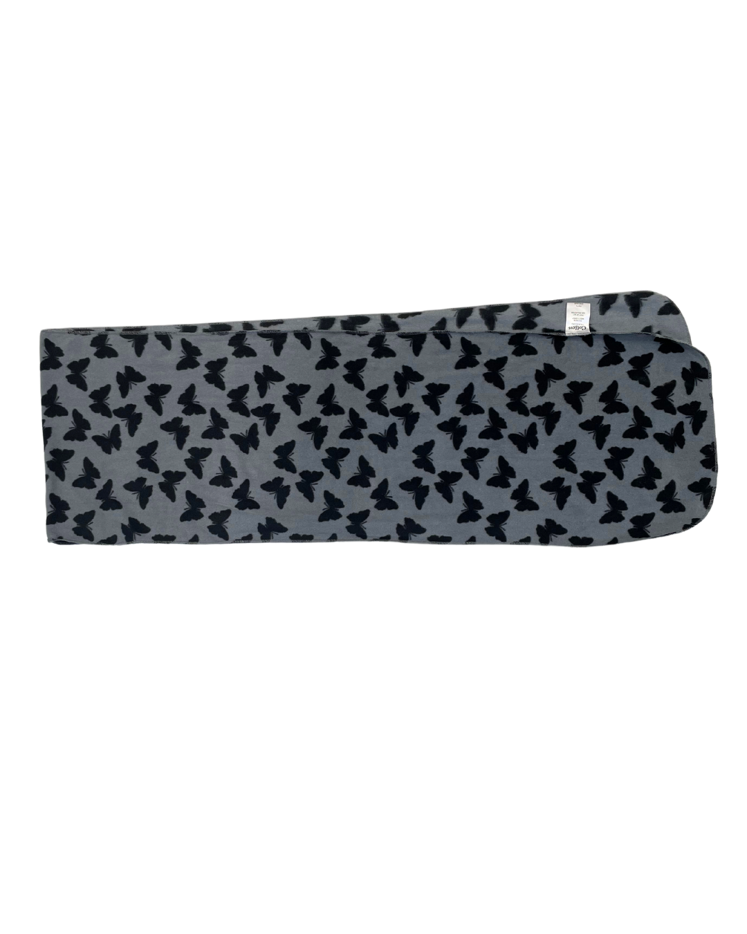 Cotton Traders Grey Butterfly Scarf