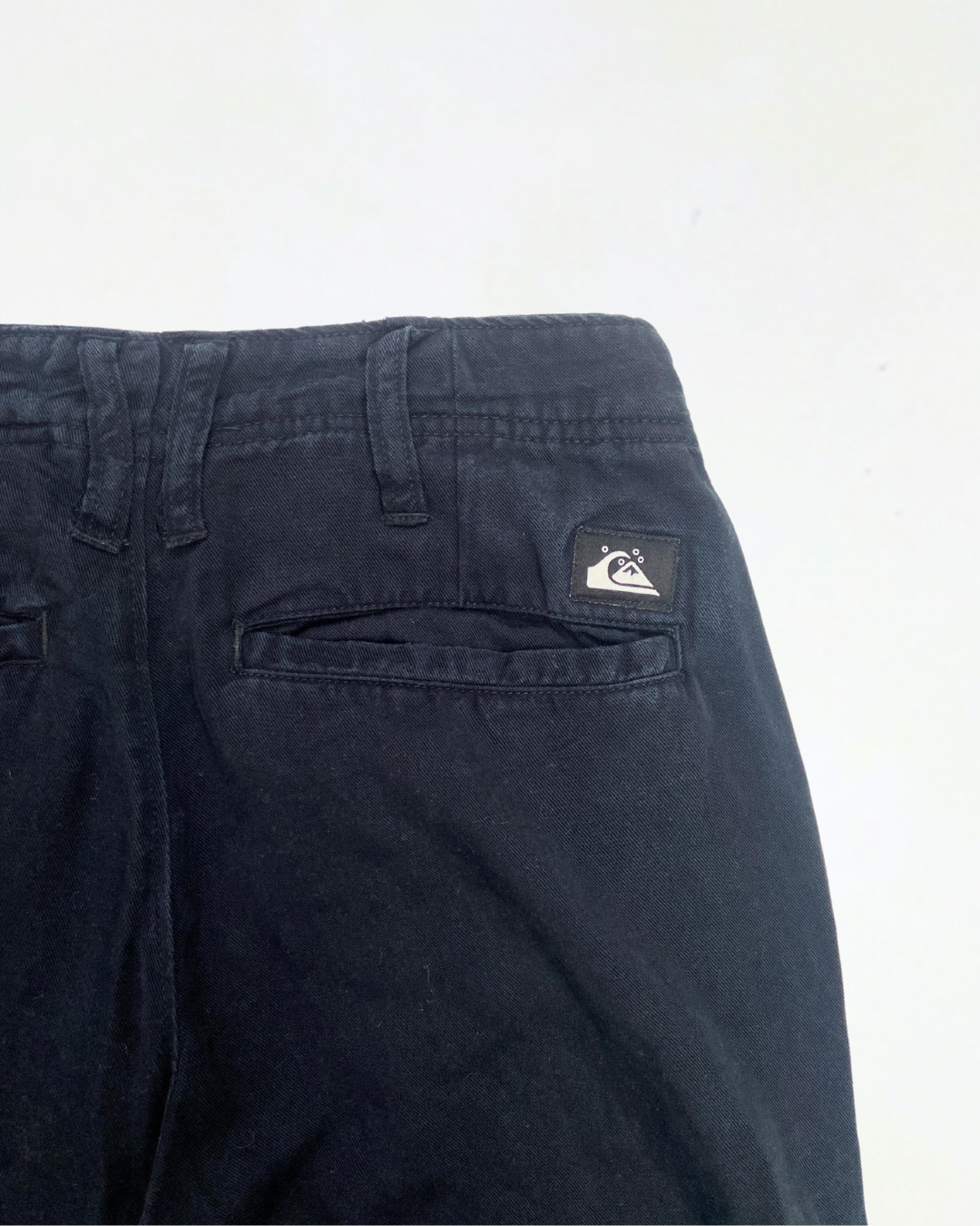 second hand Quiksilver Quiksilver Casual Black Trousers 19 OWNI