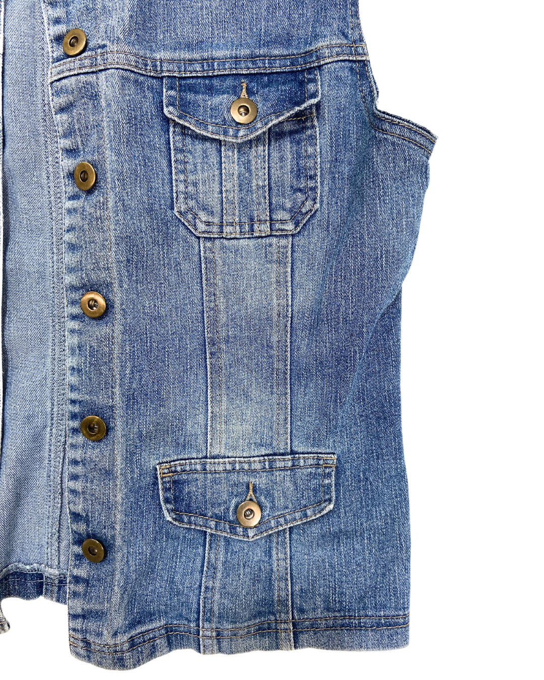 Bay Vintage Denim Vest