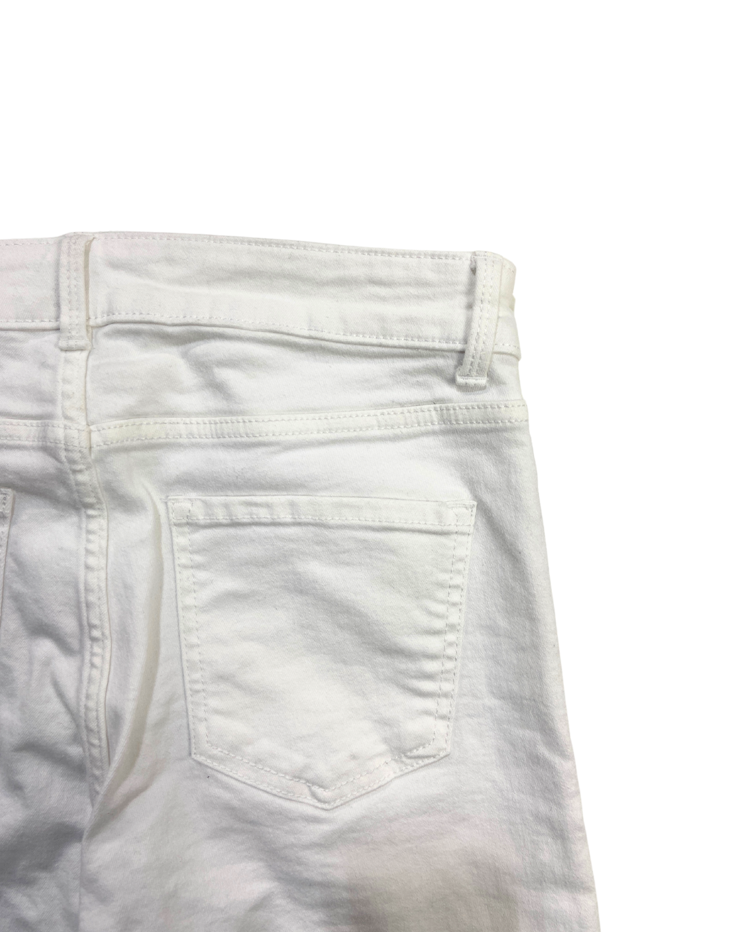 second hand M&S M&S White Slim-Fit Jeans 10 OWNI