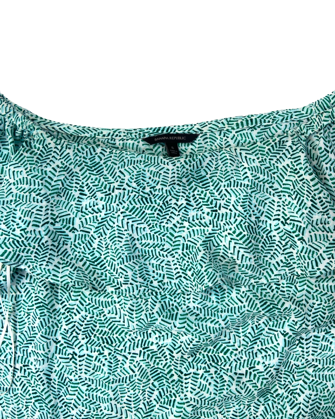 Banana Republic Green Blouse