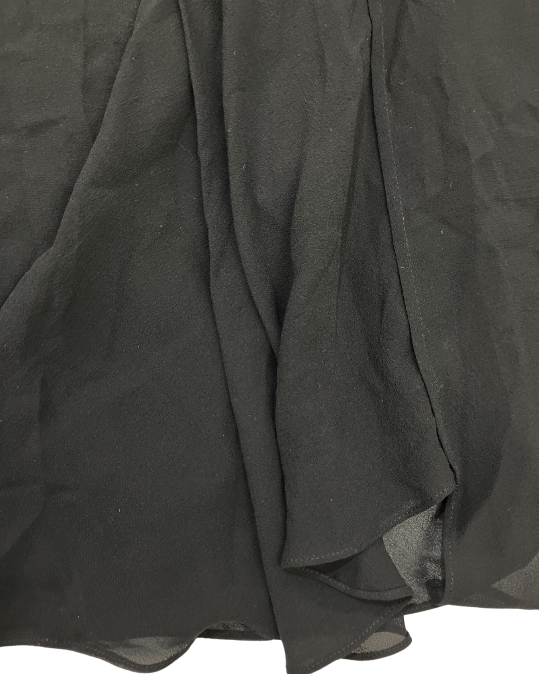 All Saints Black Ruffle Dress