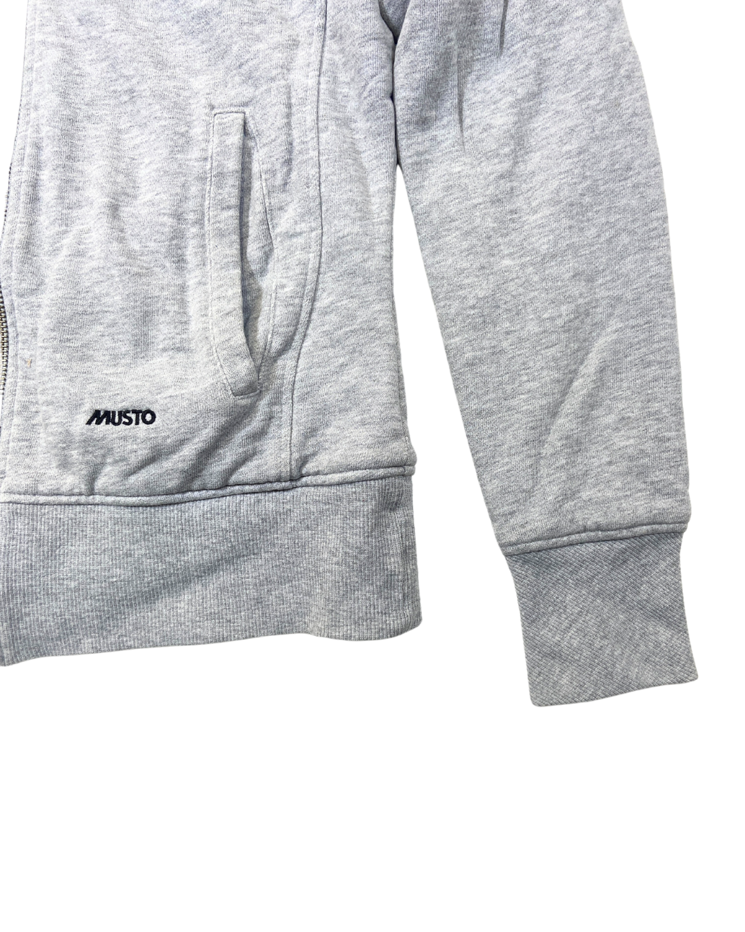 Musto Grey Zip Sweatshirt