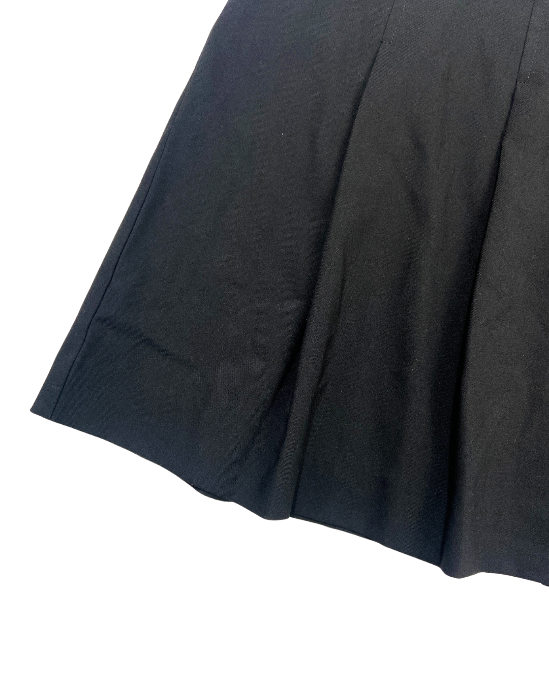 Next Black Pleated Mini Skirt