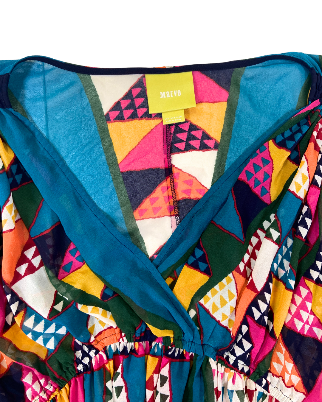 Maeve Multi Colour Print Dress
