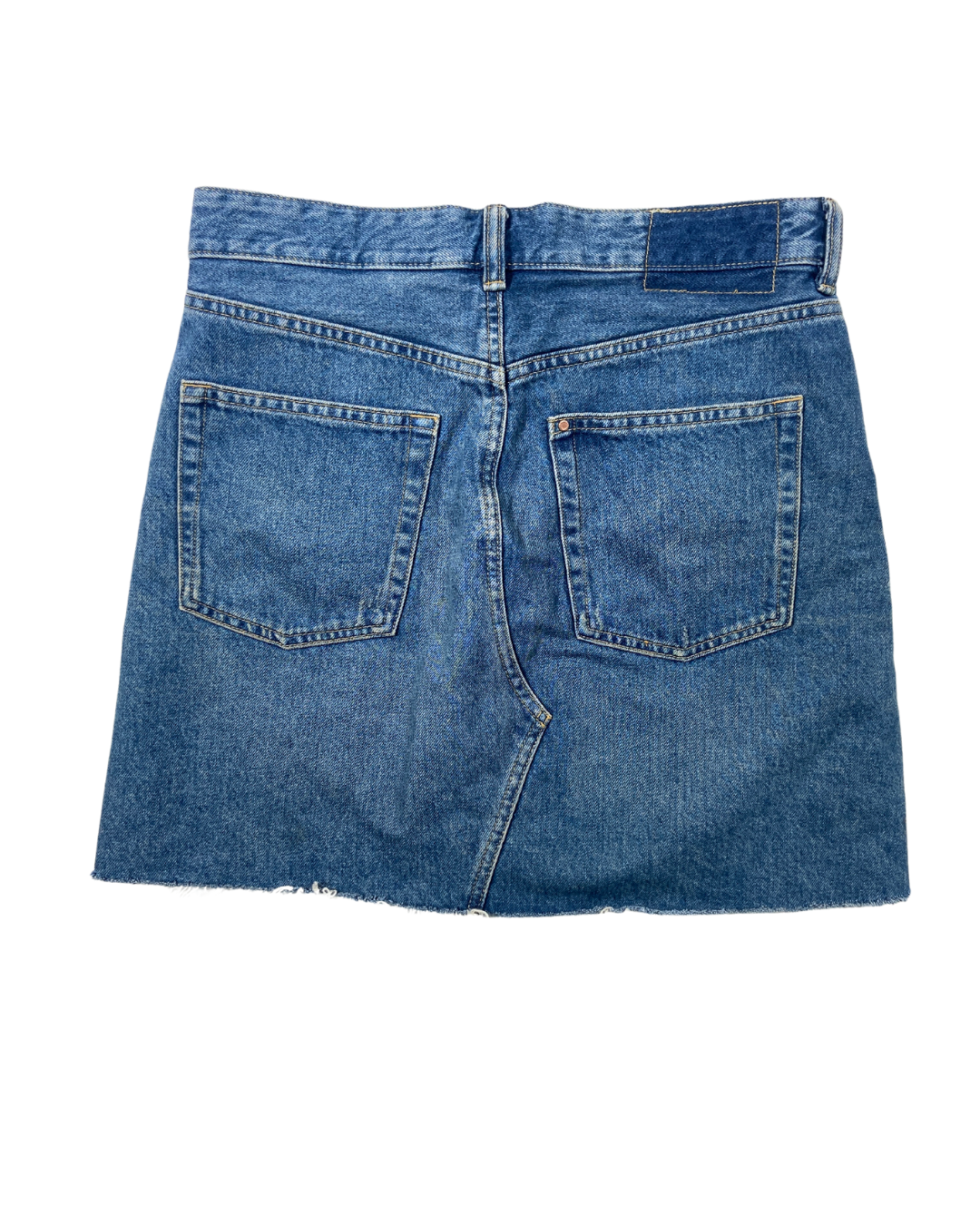 &amp; Denim Blue Mini Skirt
