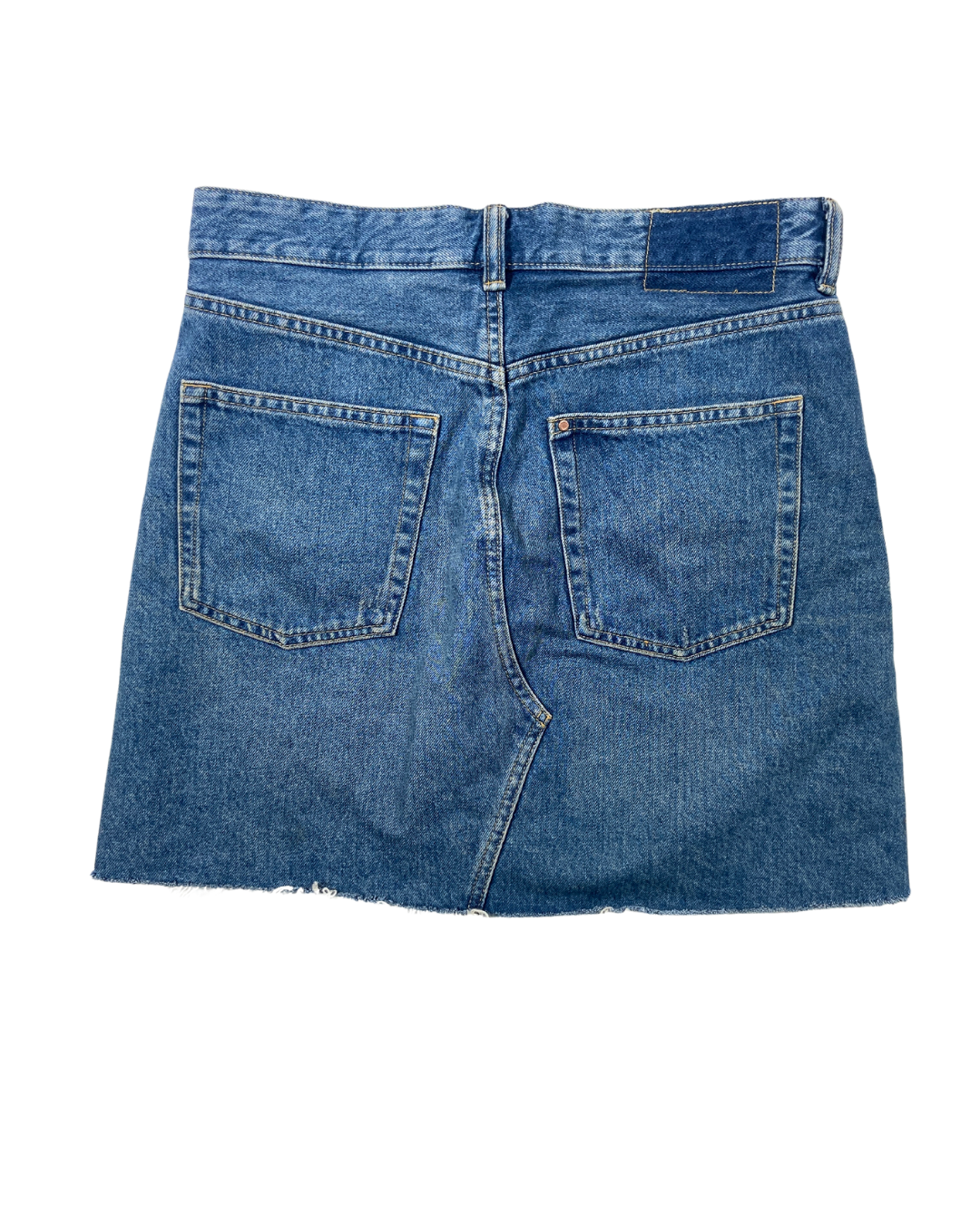 & Denim Blue Mini Skirt