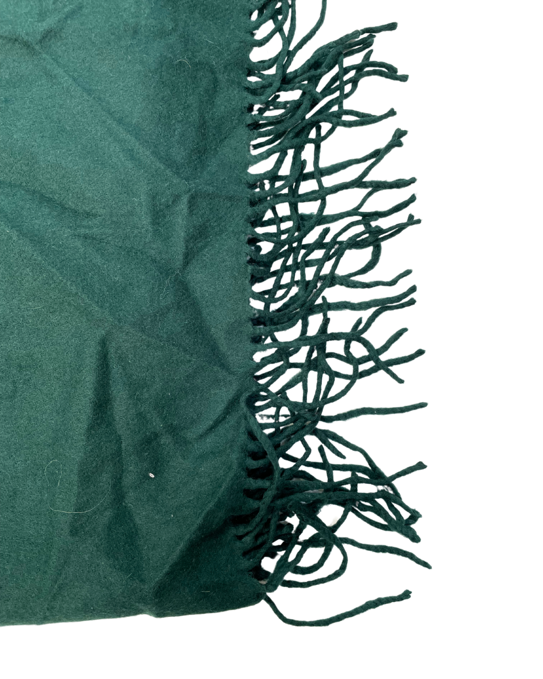 Green Fleece Scarf