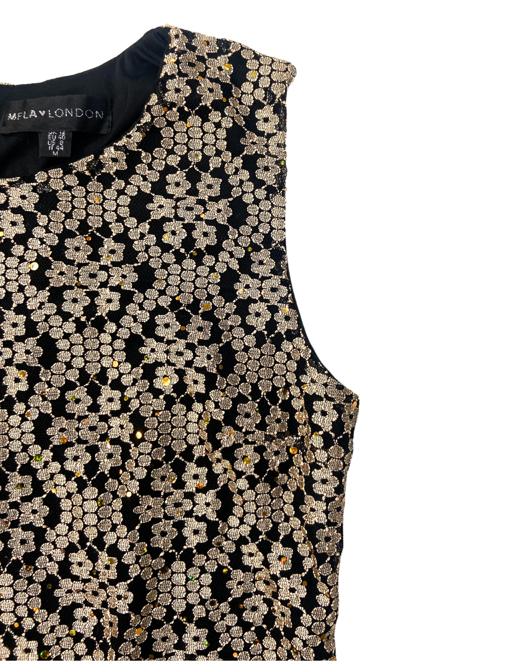 Mela London Gold Dress