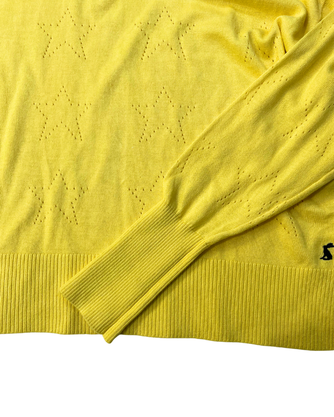 Joules Yellow Knit Jumper