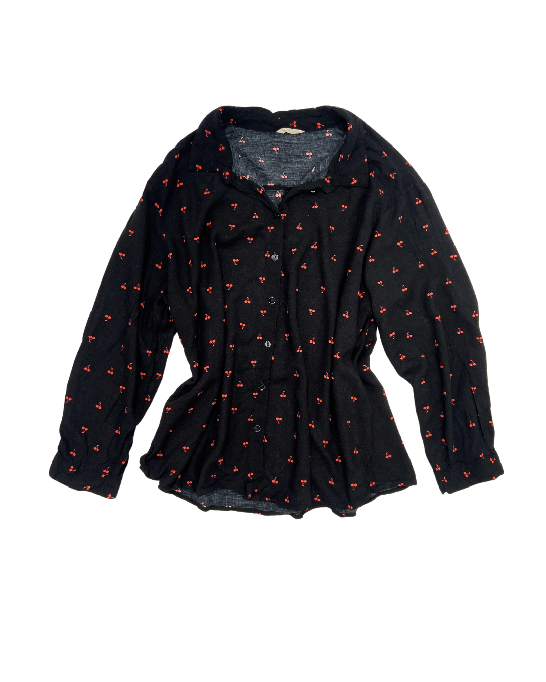 Cherry Print Blouse