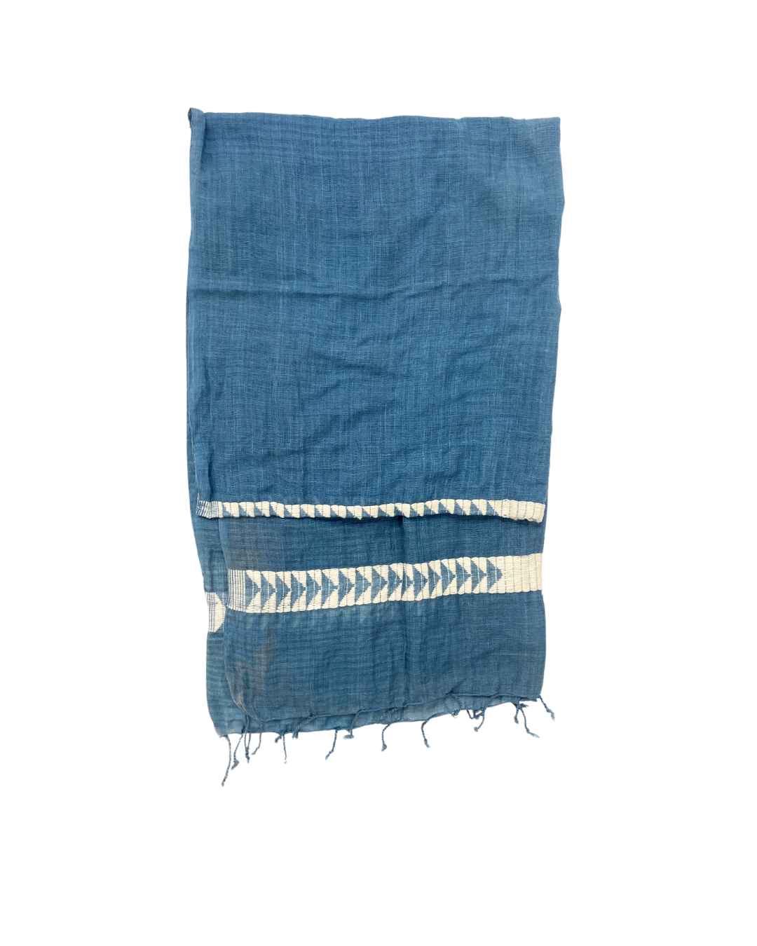 Blue Boho Scarf
