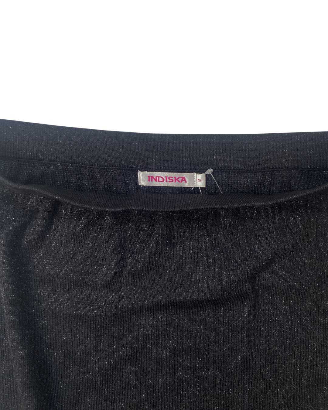 Indiska Black Sparkle Knit Skirt