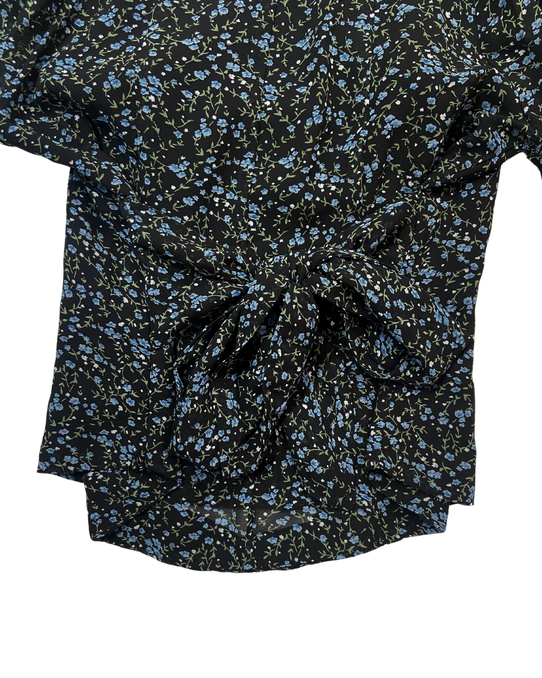 Sisterhood Black Floral Blouse