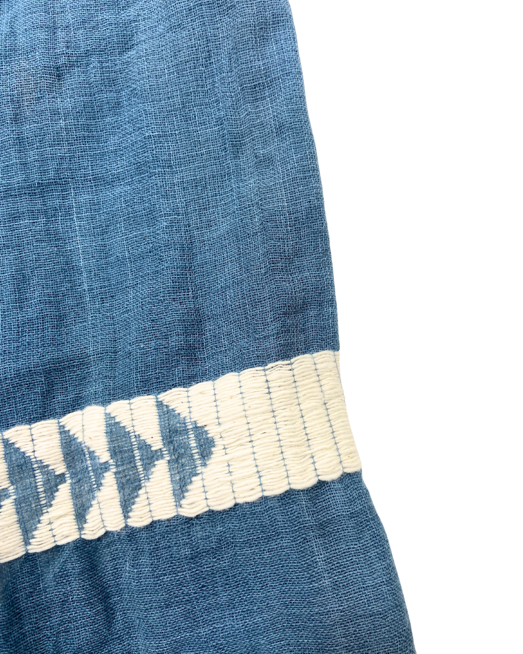 Blue Boho Scarf