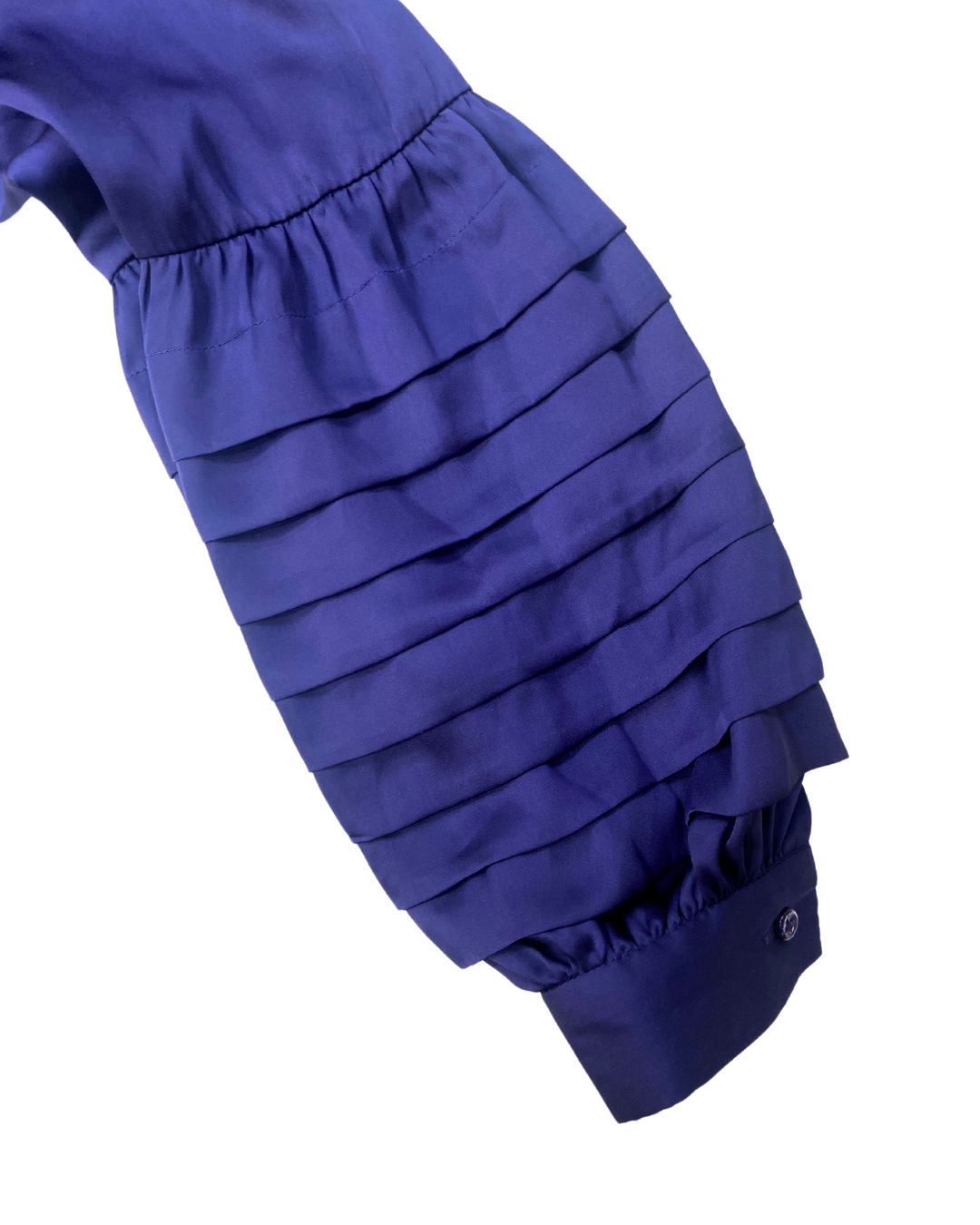 Reiss Satin Blue Shirt