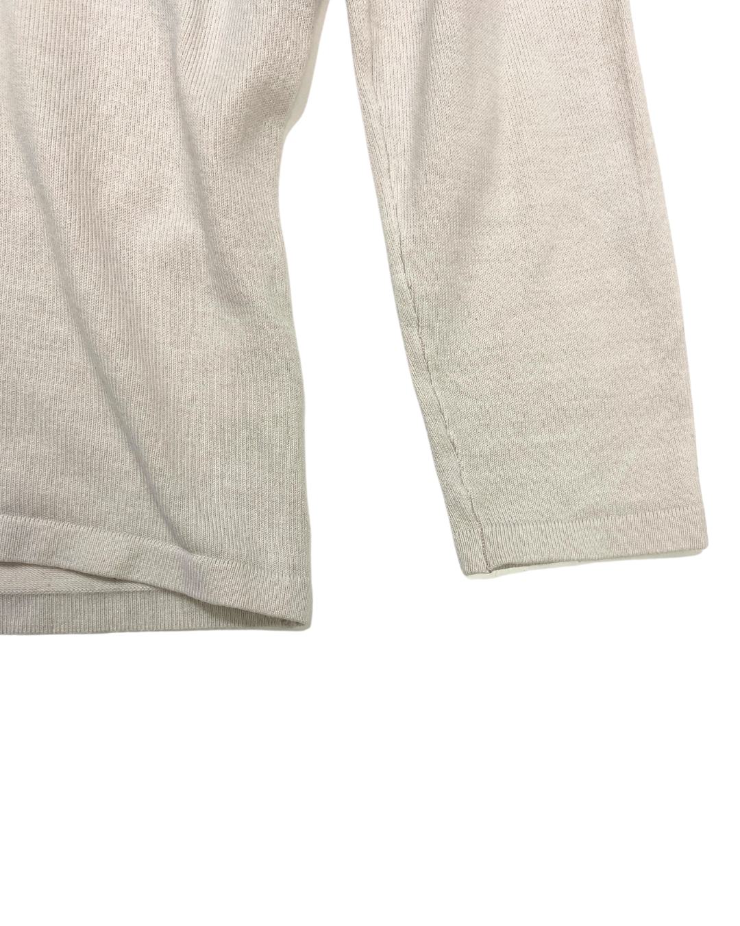 Vintage Cream Square Neck Knit