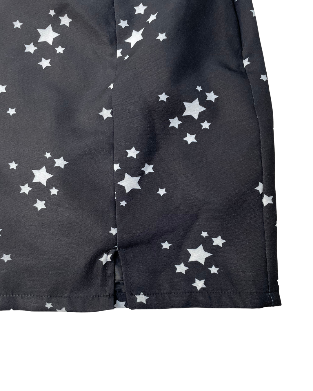 Heartbreak Black Star Mini Skirt