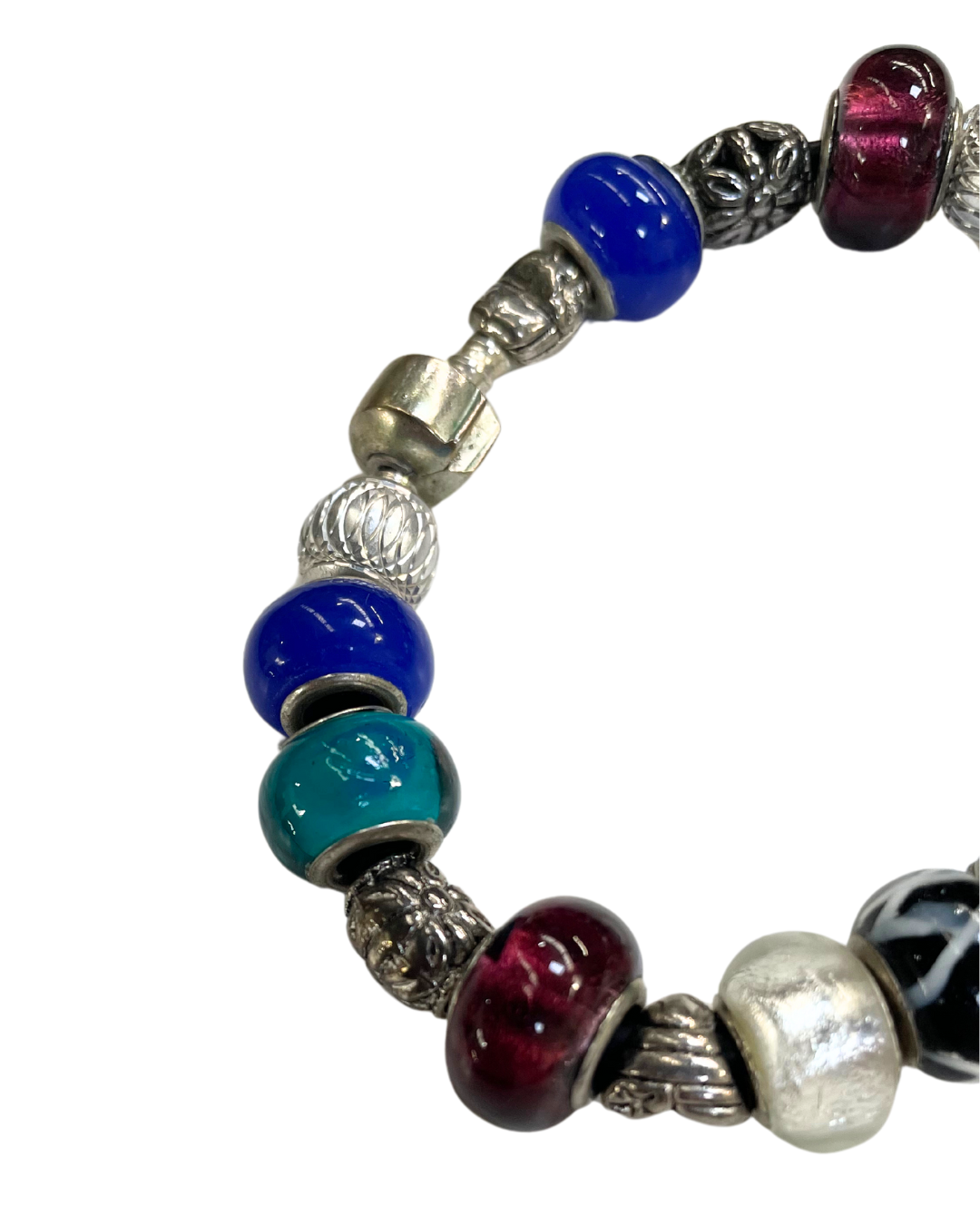Multi Colour Charm Bracelet