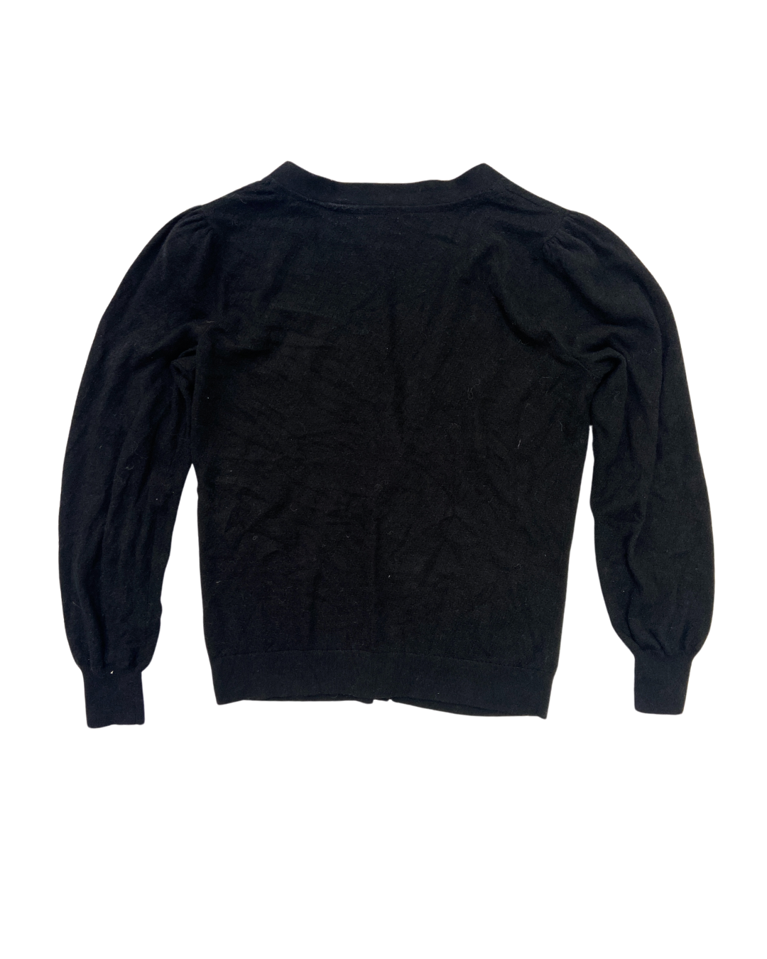 Fat Face Black Knit Cardigan