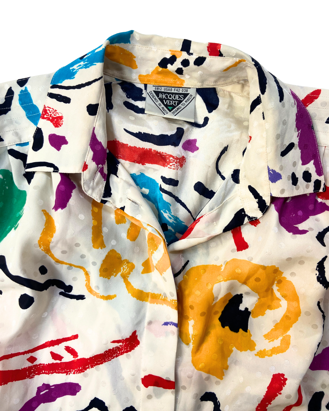 Jacques Vert Abstract Shirt