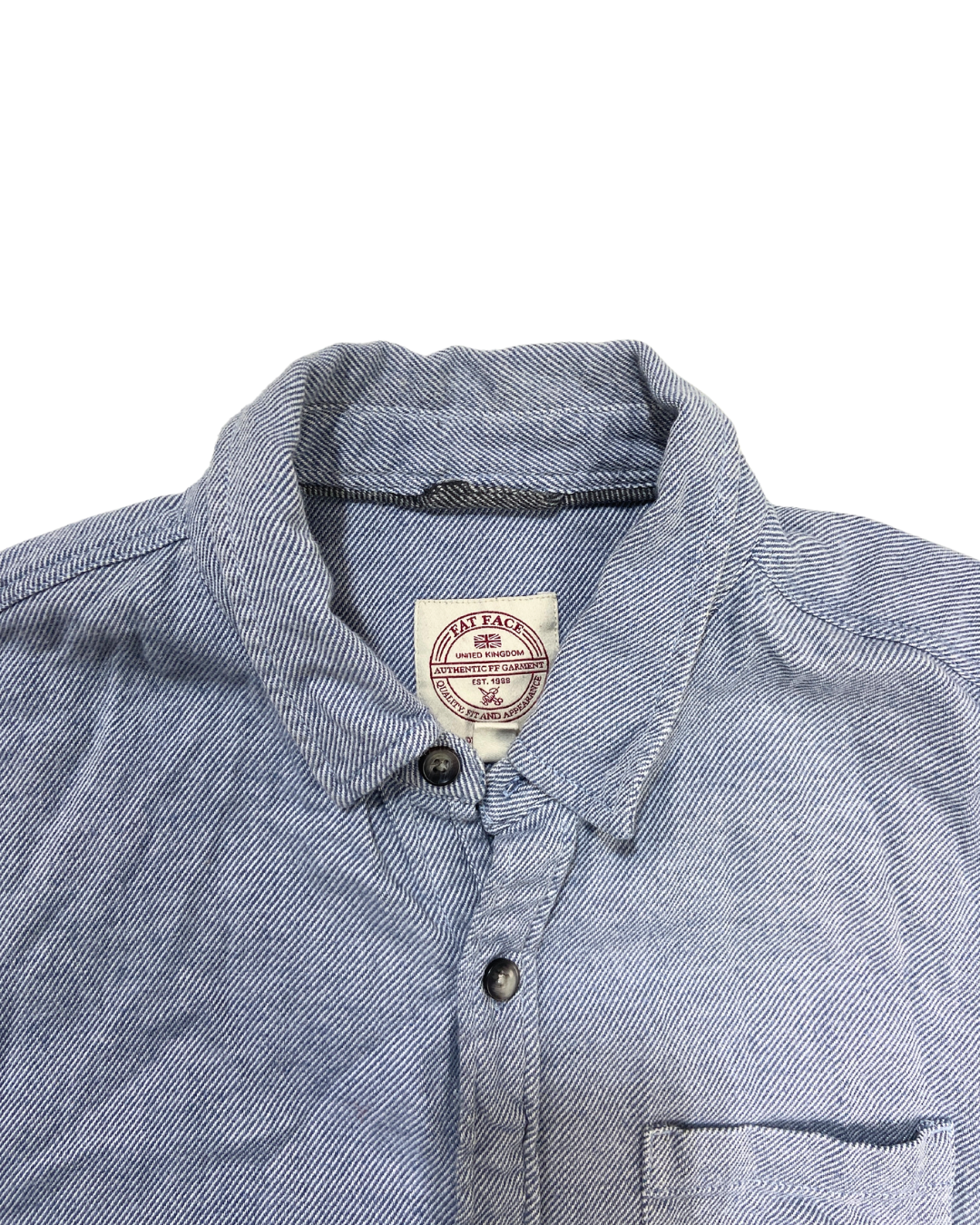 Fat Face Blue Striped Shirt