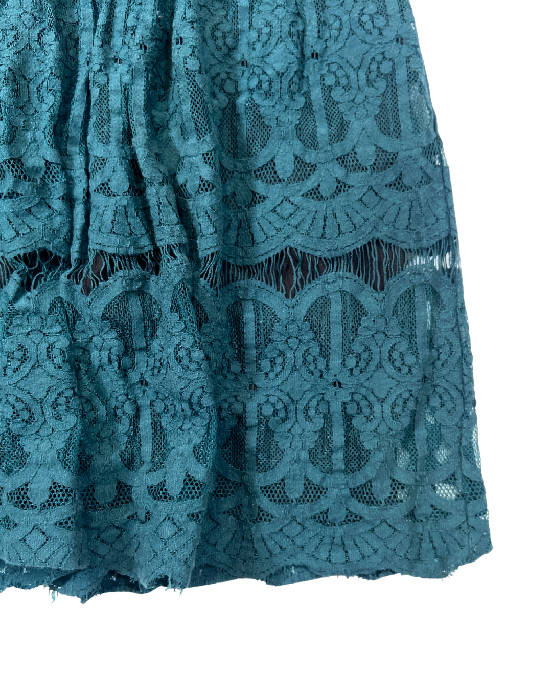 Oasis Teal Lace Dress