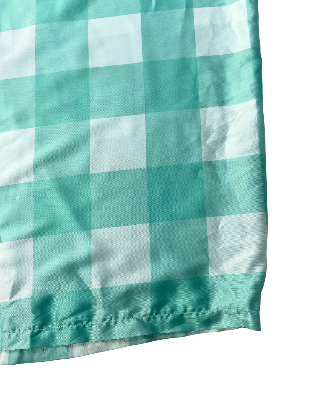 Twisted Wunder Mint Checkered Trousers