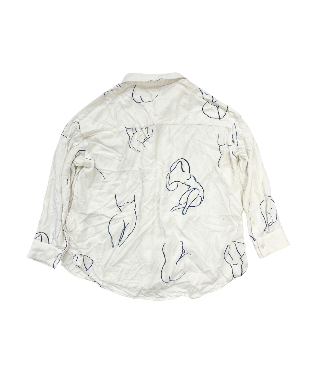 Paloma Wool White Pattern Shirt