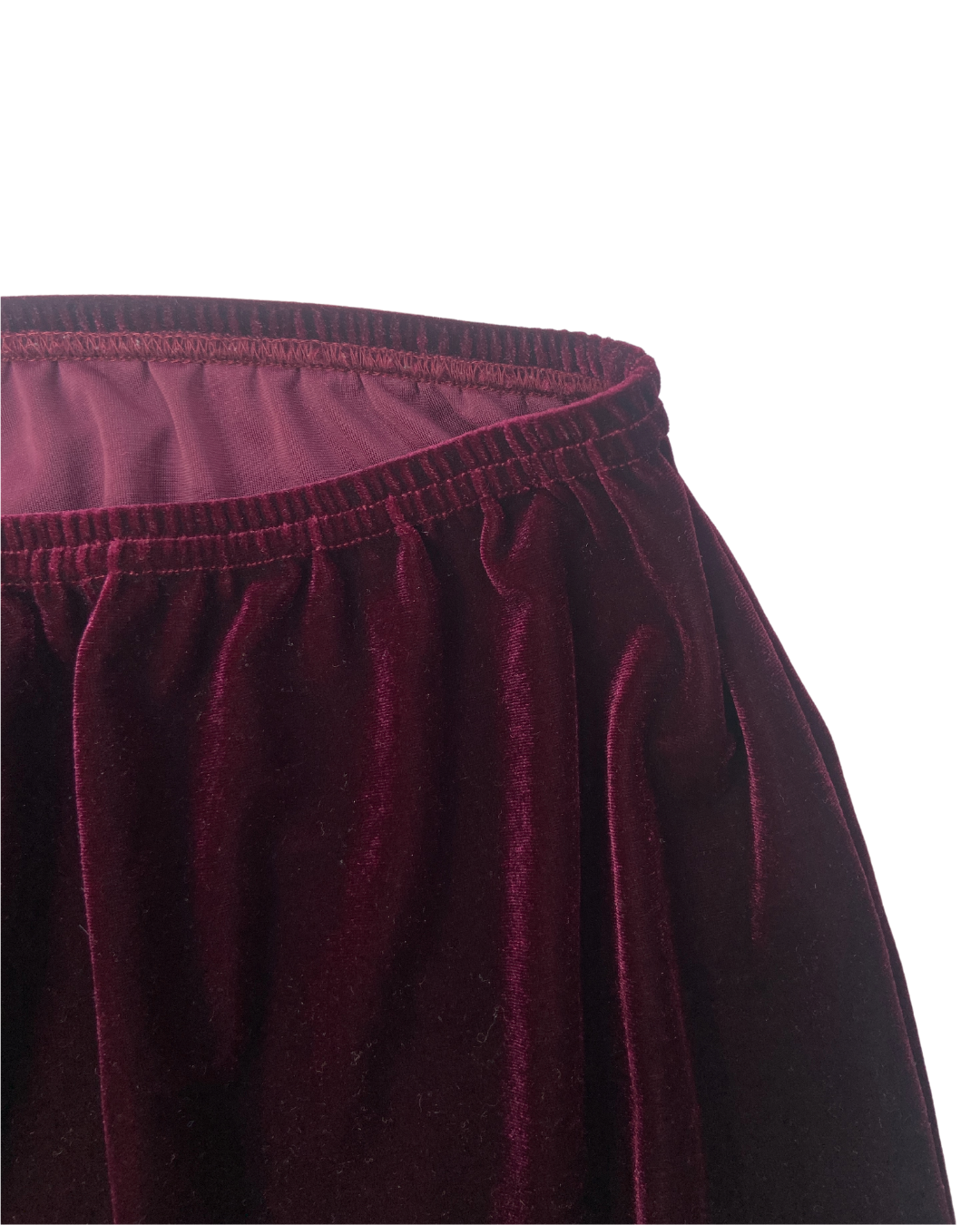 Kathie Lee Red Velour Joggers